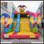 high quality printing clown inflatable slide , joker slide , inflatable clown slide for children