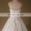 Shiny Sweet Heart Neckline Lace Beaded A-Line Wedding Dress Long Tail