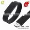 Christmas Gifts Custom Logo Silicone Wristband/bracelet Usb Flash Drive