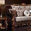 American classic home furniture of hand carving living room big sofa set