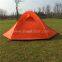 Camping tent High quality 2 person fiberglass double layer water proof partytent tents outdoor Equipment