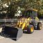 1.2T hydraulic mini front wheel loader ZL12F with Snow tires