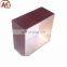 wood grain aluminum square hollow tube