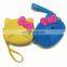 Cute Kitty Shape Coin Pouch Silicone Material Cheap Change Purse Wallet Women's Wristlet Coin Purse Wholesale