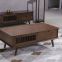 Nordic modern TV cabinet coffee table combination small apartment living room furniture set