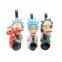 125mm Length wooden resin Short tobacco pipe with Rick and Morty figure shape for smoking