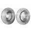 Rear Drilled And Slotted Brake Rotors For BMW 535i 545i 550i 645Ci 650i E60 34216763827