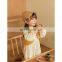 6760 Wholesale Kids Clothing Girls Fashion Sweet Floral Long Casual Dress