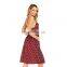 Large size chiffon sexy floral suspender skirt female summer Europe and the United States new slim printed dress skirt