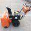 Small 4 wheel drive tractor with blower sidewalk sweepers snow blower