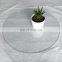 China Wholesale Safe Tempered Glass For Dining Table Round Clear Glass Table Top