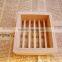 Custom logo solid wooden soap holder,wood bathroom soap holder