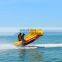 outside water game inflatable banana boat for exciting active water game