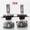 Carest 1set Car Headlight H7 H4 LED HB3 9005 HB4 9006 H1 9012 70W 7000lm Auto Bulb Headlamp 6000K Light LED chips Fog lamp