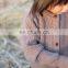 Single Breasted Rib Knit Cashmere Cardigan Sweater for Kids