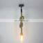 Vintage Hemp Rope Pendant Light E27 Loft Creative Industrial Lamp
