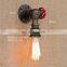Retro Design Vintage Industrial Pipe Wall Lamp for Decoration