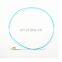 LC adapter pigtails lc om3 aqua 0.9mm PVC 1m 1.5m 2.0m lc upc fiber optic pigtail singl fiber optic pigtail