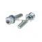 M4*10 stainless steel 304 terminal sem screws with square washer