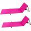 Folding Sand Proof Beach Lounge Chair Cushion Pad Sand Free Beach Mat