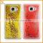 glitter bling for samsung A710 mobile phone quicksand back cover case