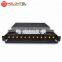 MT-1006 LC SC ST High Quality Fiber optic patch panel with rail 19 inch rack mount 12 24 port ODF Fiber Patch Panel