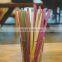 Eco friendly and Edible Rice straw made from rice flour and plant ingredients
