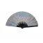 Large Folding Silk Hand Fan Hand Folding Fans Chinese Tai Chi Folding Fan for Men and Women Performance