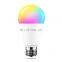 RGB Lamp RGB+White WiFi Smart Light Bulb E27 B22 LED Lamp 10W Compatible Smart Light Bulbs