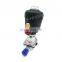 Stainless Steel Sanitary  weld Diaphragm Valve with Plastic Pneumatic Actuator