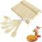 Romantic Disposable Biodegradable Areca Palm Leaf Wooden Bamboo Plate for Party