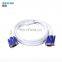 New product optional color male to male rgb av cable 15 20 meters vga cable for media
