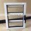 Aluminum Frame Handle Glass Louver Shutter Custom glass Butterfly knob shutter