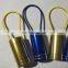 Silicone Looped Metal Aluminium Mini Small LED Torch Flashlight