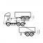 Promata High quality  Wireless technology,waterproof ECU wireless parking sensor with ideal for long vehicle application