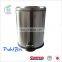 Simple Design Stainless Steel Foot Pedal dustbin