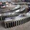 China customized ZG42CrMo supply cooler large ring gear super rotary dryer ring gear sectional ring gear