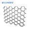 Thermostable Hexagonal Welded Mesh 48mm Size Stainless Steel Wire Tortoise Shell Design 1m*1m for Refractory Furnace Lining