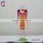 Wholesale metal animal cat shaped decorative flower pots