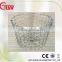 Handmade iron wire basket,wire storage basket for sundries