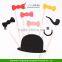 50 Photo Booth Props Moustache on A Stick Weddings Christmas Birthday Party Fun