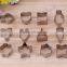 YangJiang factory manufature good quality different shape small size stainless steel cookie mould