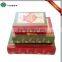 New style fake book shaped decorative christmas gift box customized