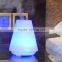 Electric Aromatherapy Essential oil Diffuser Cool Mist Humidifier with Color LED light and Auto off - Light Brown