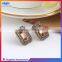 Newest design crystal stud earrings for women, fashion ear studs