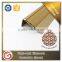 Merchandising Corrosion Resistant Pvc Anti Slip Aluminum Metal Anti Slip Stair Nosing