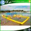 water theme park outdoor volleyball court inflatable water volleyball court