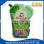 handle washing liquid packaging bag/spout sachet/nozzle and hang hole pouches