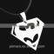 DC Superheroes Batman VS Superman Logo Mental Pendant Cosplay Necklace