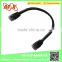 Exquisit Unique Two Plugs black car radio antenna extension cable wire conncetor